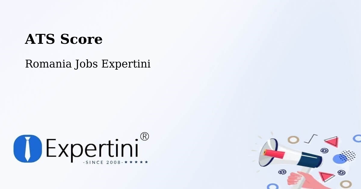 Resume ATS Score & Job Description Match Tool – Turţ - Romania Jobs Expertini