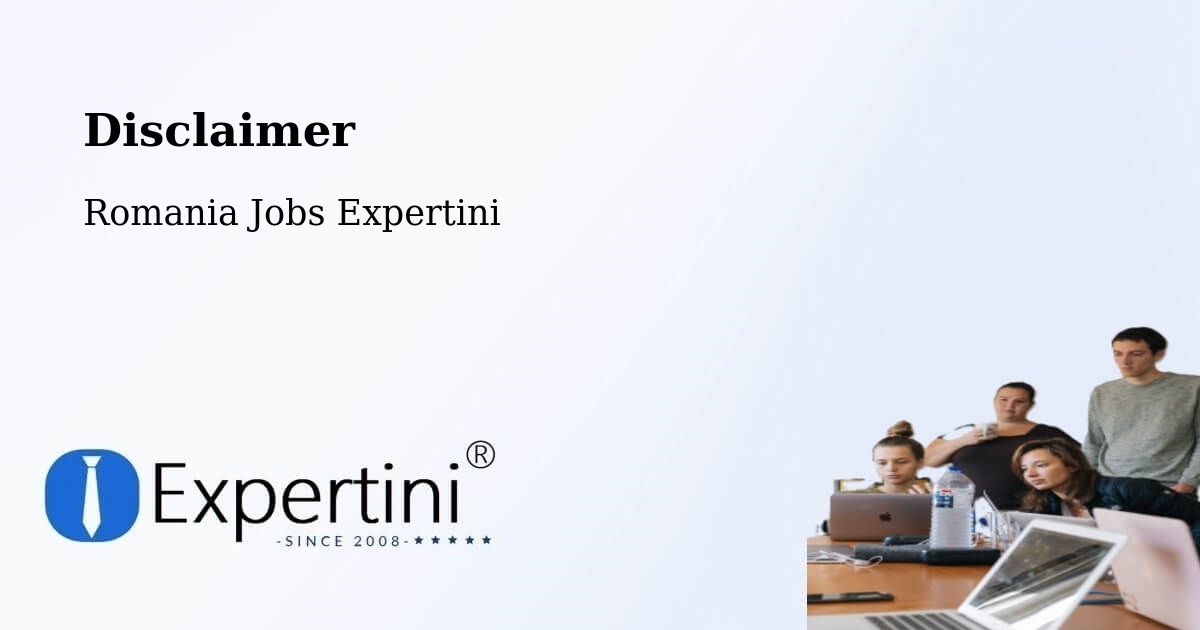 Disclaimer – Turţ - Romania Jobs Expertini