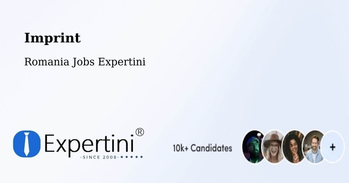 Imprint – Turţ - Romania Jobs Expertini